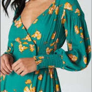 Free people floral boho dress